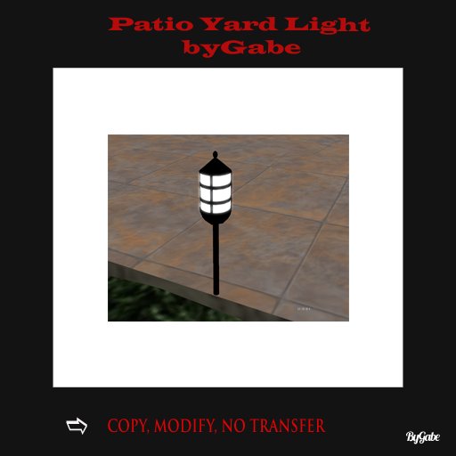 Patio Yard Light byGabe