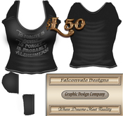 Probably Alzheimer's Black Baby doll Tee shirt
