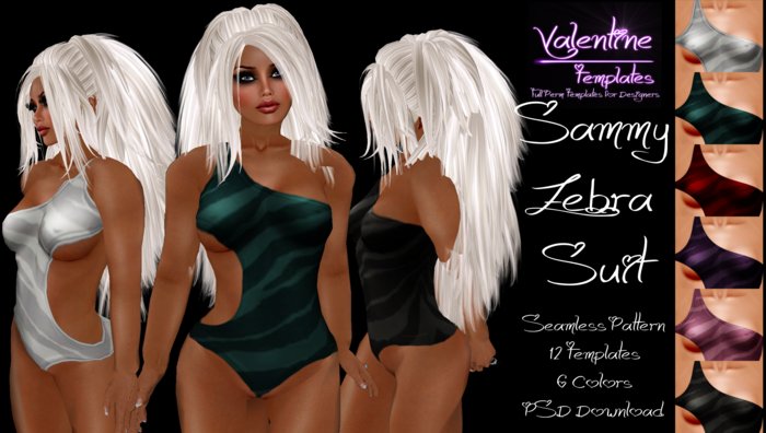 *VT* - Sammy Zebra Suit 