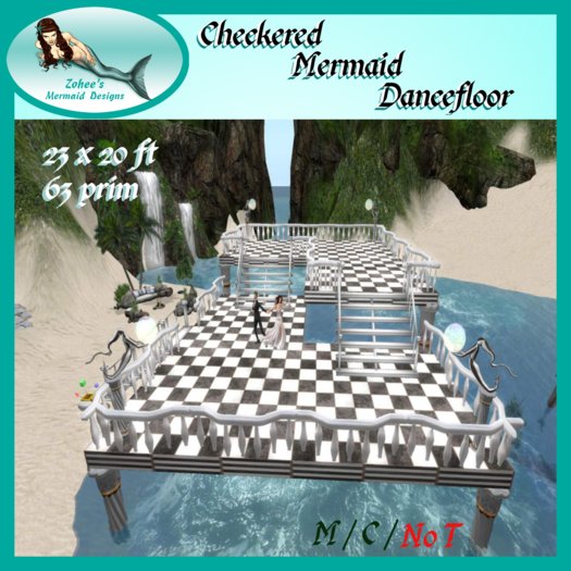 ZMD - Checkered Mermaid Dance Floor