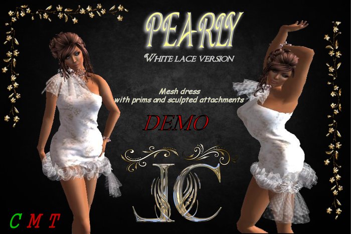 PEARLY white lace version ¨¨DEMO¨¨