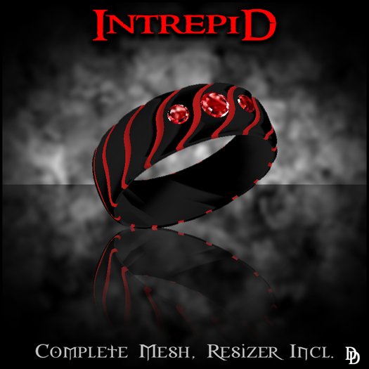 Dare Designs: Intrepid Men's ring - Vampire edition