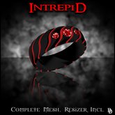 Dare Designs: Intrepid Men's ring - Vampire edition