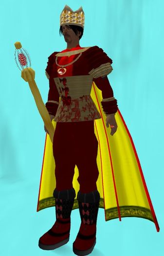 Red-GOLDEN PALACE King Suit