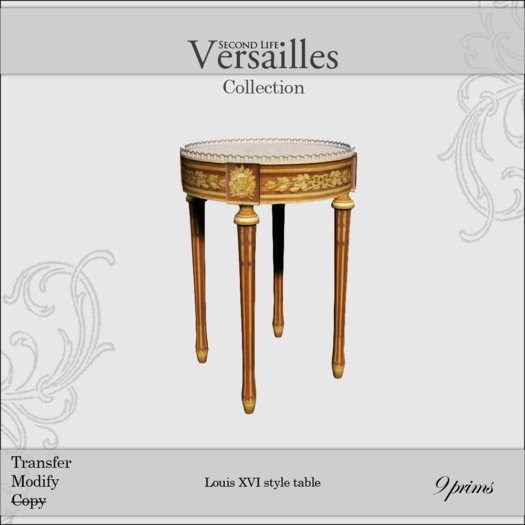 Louis XVI French Tea Table