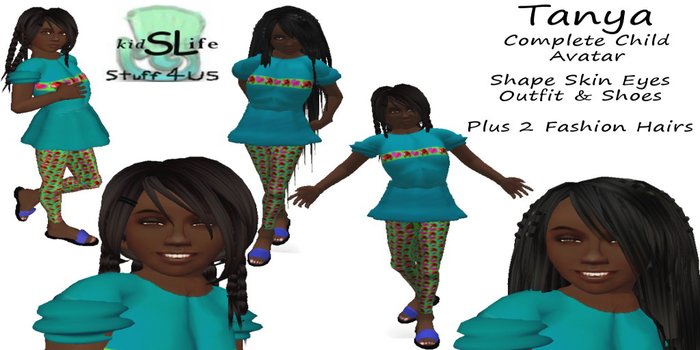 Complete Kid Child Avatar - Tanya