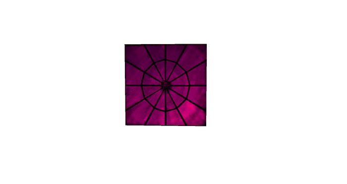 Stained Glass - Web/Purple