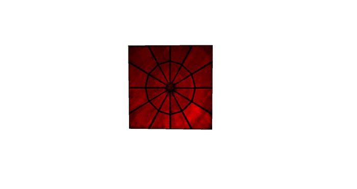 Stained Glass - Web/Red