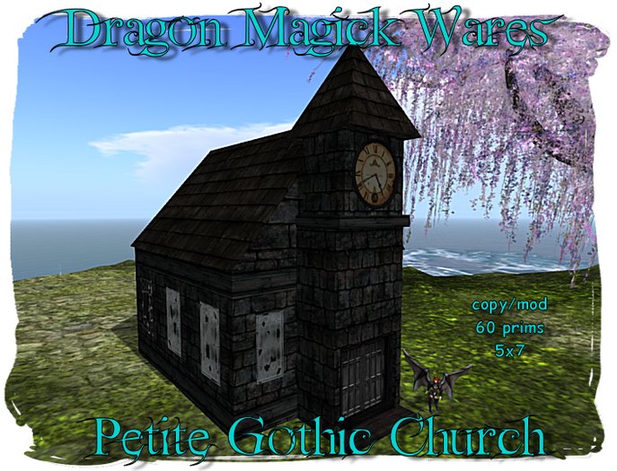 Dragon Magick Wares Petite Gothic Church