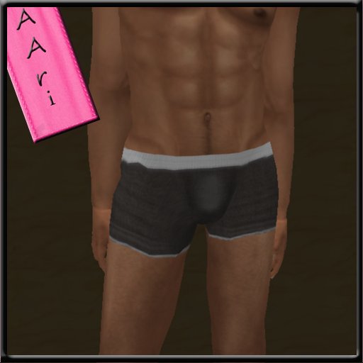 Aari L Black Boxers..