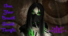 .:oOmt:. Gee, Your Breath Smells Terrific Gas Mask (lime)