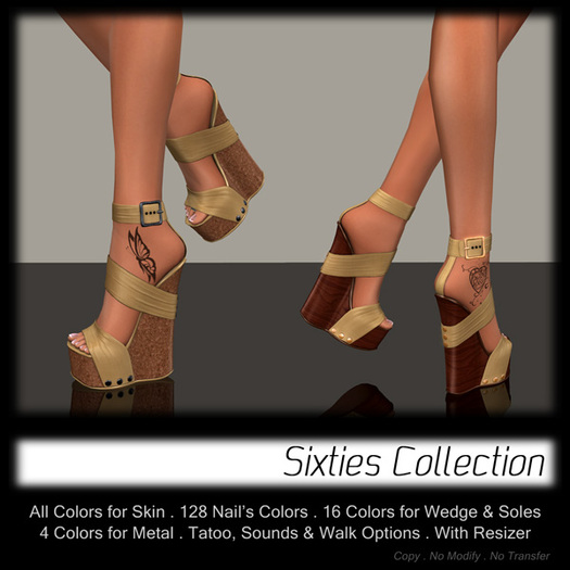 - MPP - Sixties Heels - Beige