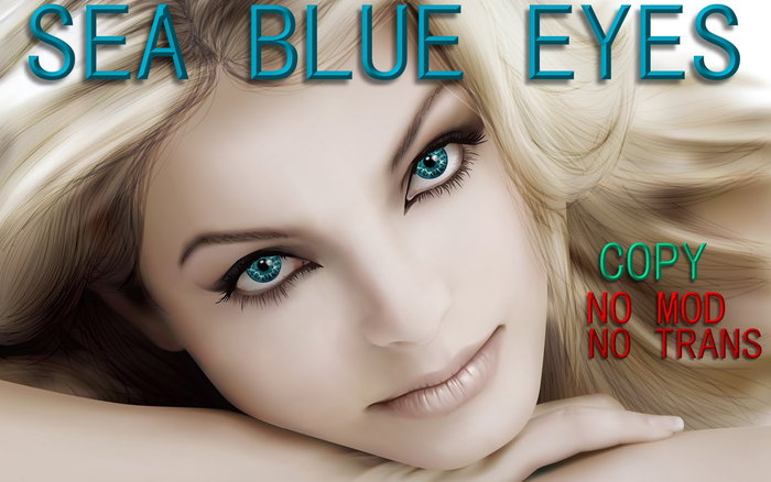 SEA BLUE EYES UNISEX