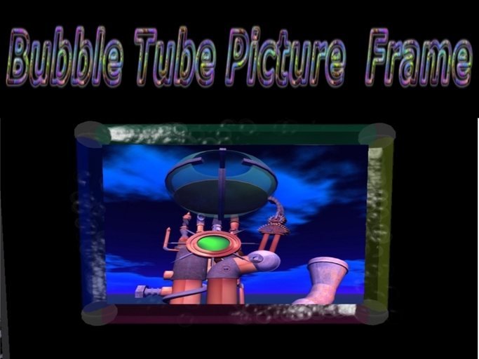 Bubble Tube Picture  Frame