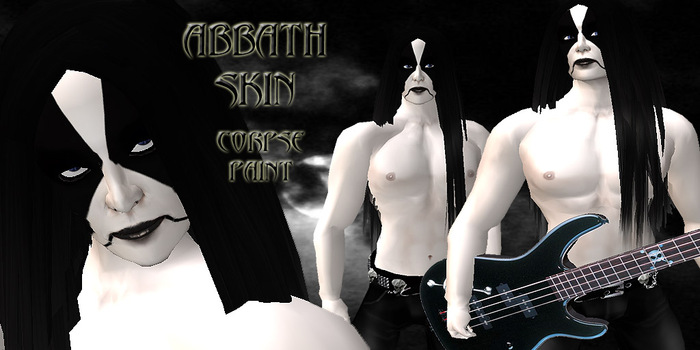::DEATHWALKER:: Abbath Skin Corpse Paint