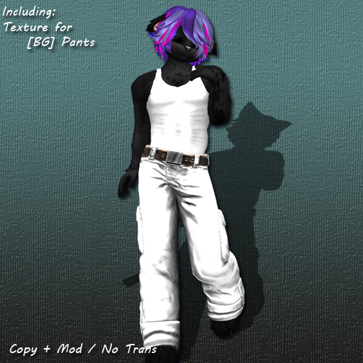 Caprica - [BG] Cargo Pants - Textures (Dirty White)