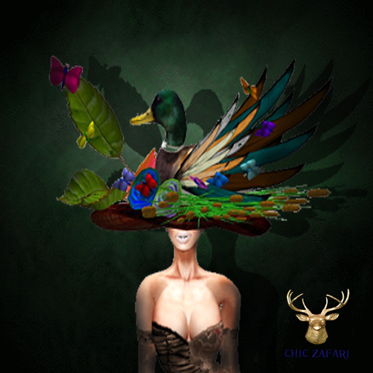 [ChicZafari] - Hat Duck