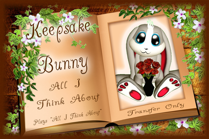 Keepsake Bunny - All I Think About