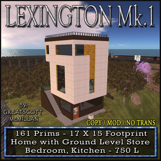 LEXINGTON Mk 1 From Castle Clan - Castles and Cottages