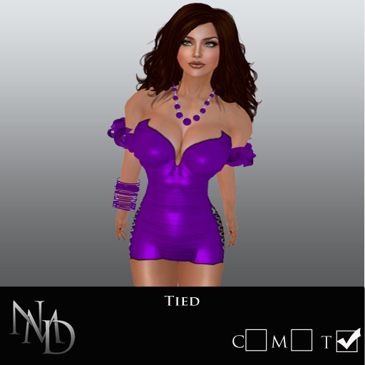 .:[NMD]:. Tied Purple Dress