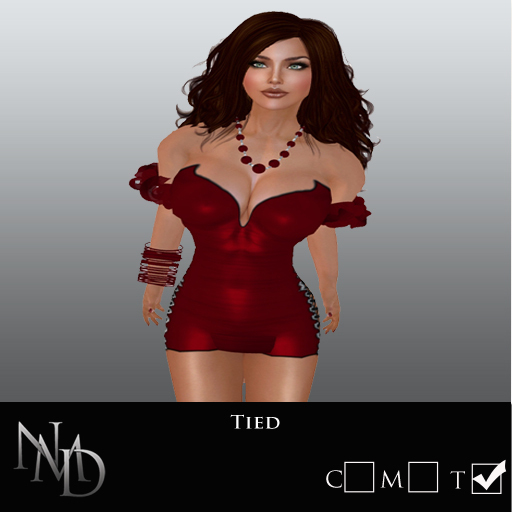 .:[NMD]:. Tied Red Dress