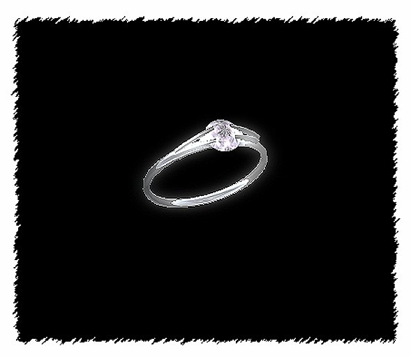 DD Diamond Ring Silver w Resizer