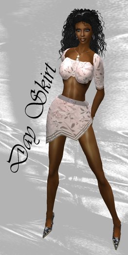 FULL PERM SEXY WHITE SUMMER OUTFIT & ACCESSORIES - 10L