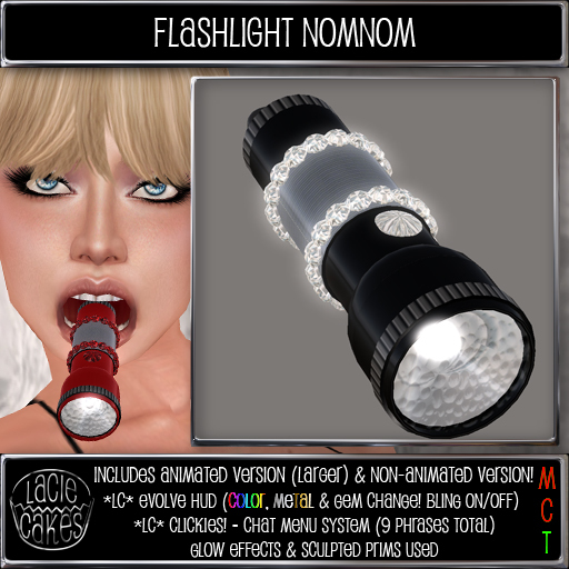 *LC* E - Flashlight NomNom (AD)