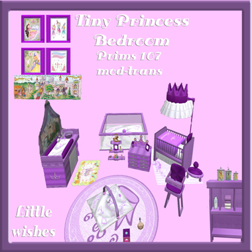 Tiny Princess Bedroom