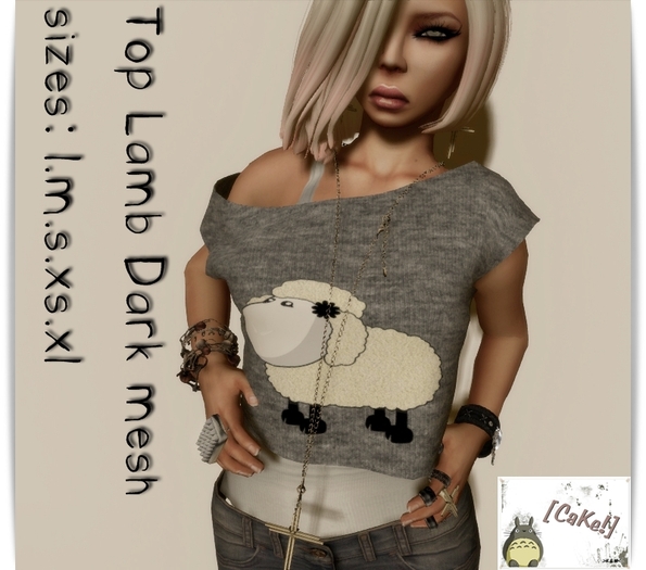 [[>CaKe!<]]Top Lamb Dark-Mesh.