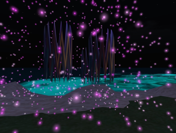 particles fountain (FOUR ELEMENTS)