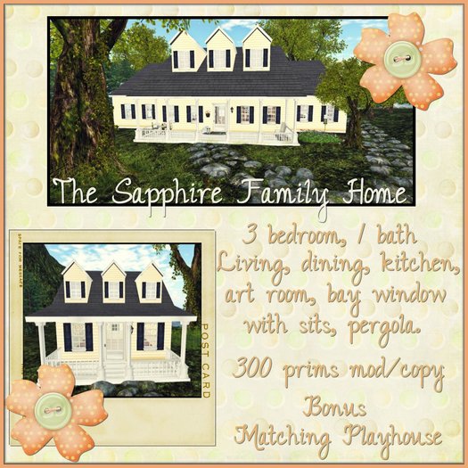 ~La'Licious~ The Sapphire Family Home {Boxed}