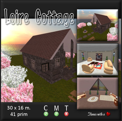 Loire Cottage, Homes with a Heart