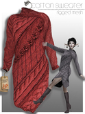 !gO! Cotton sweater red