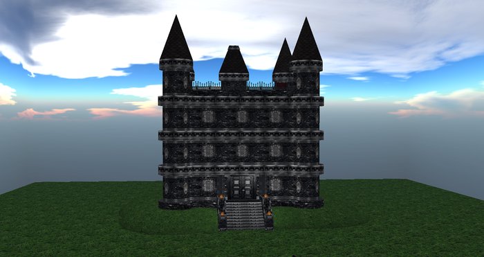 Three Story Upgraded Gothic Castle [Boxed]
