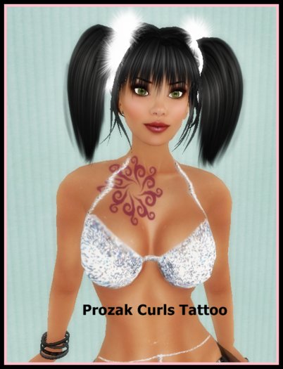 PROZAK CURLS TATTOO