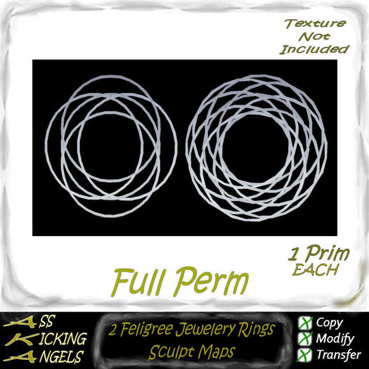 AKA 2 Feligree Jewelery Rings Sculpt Maps Ad Full Perm