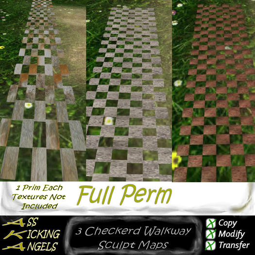 AKA 3 Checkered Walkways Sculpt Maps Ad Full Perm