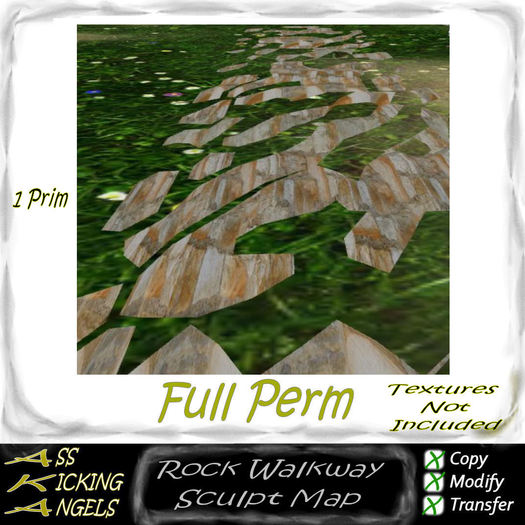 AKA Rock Walkway Sculpt Maps Ad Full Perm