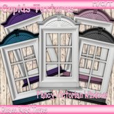 *CUPIDS* 15 FANCY VICTORIAN WINDOWS TEXTURES