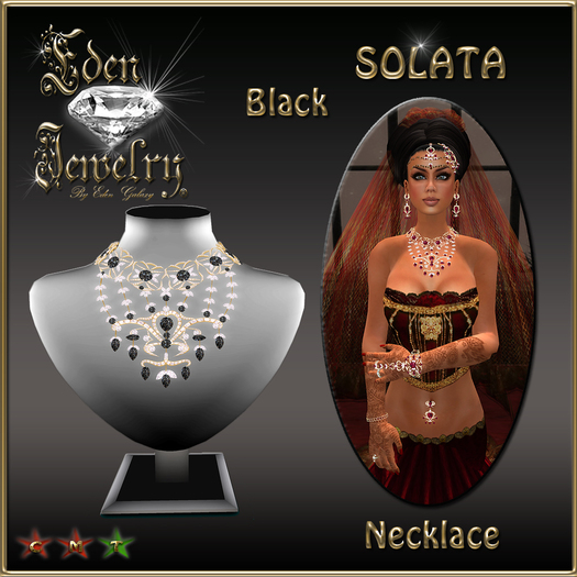 NECKLACE SOLATA BLACK