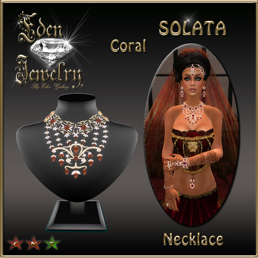 NECKLACE SOLATA CORAL