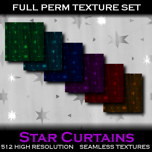 NightMaire Star Curtains 