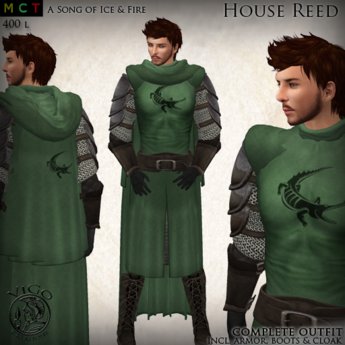 Second Life Marketplace - ViGo - House Reed - Game of Thrones