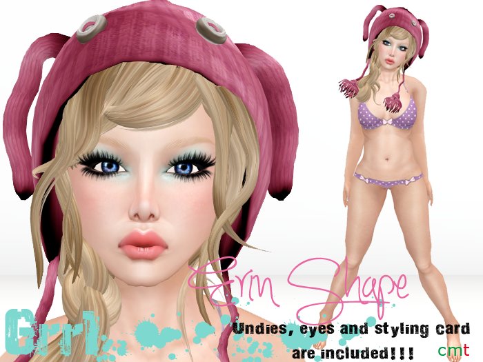 .+* Grrl *+.  ERIN  Shape *DEMO* [BOXED]