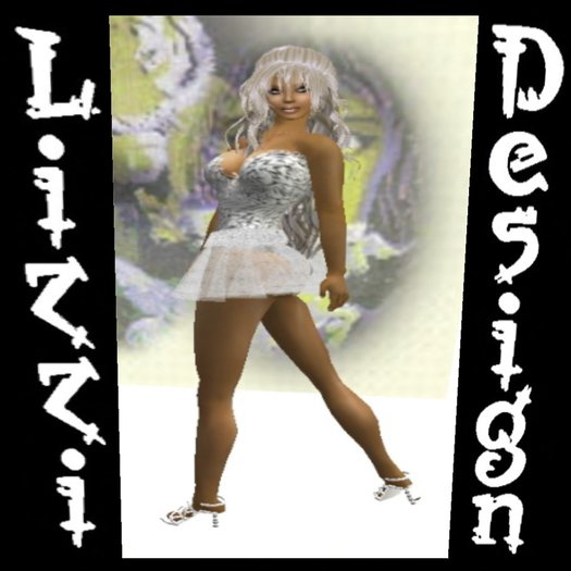 FULL PERM SEXY WHITE DRESS, SHOES & ACCESSORIES - 10L
