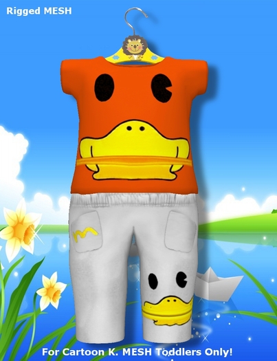 >Cartoon K. Toddlers< Mesh Set 01 - Model: Maxy