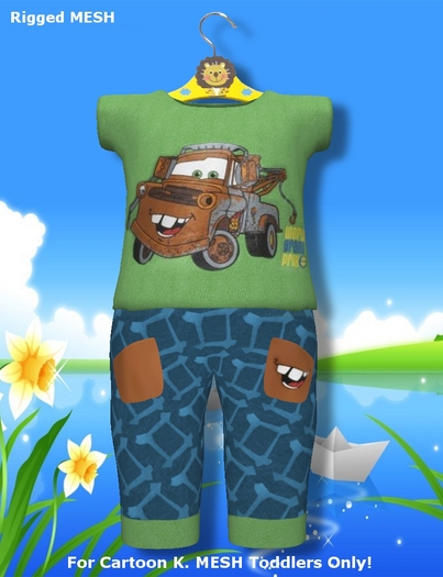 >Cartoon K. Toddlers< Mesh Set 01 - Model: Car
