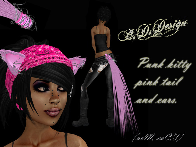 .::B.D.Design::.punk kitty pink 
