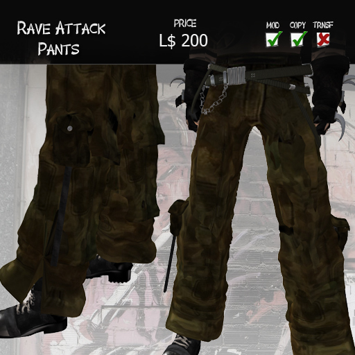=Void= Rave Attack Pants